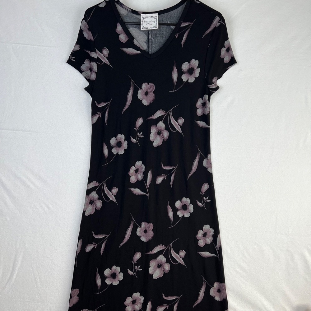 Vintage Dressing Clio Lrg Maxi Dress USA Made Witchy Goth Whimsigoth